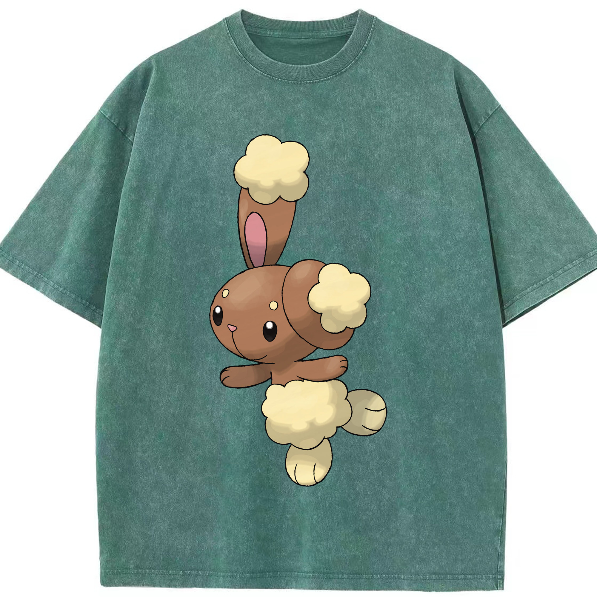 （画像用） ポケットモンスター Pokémon 綿100% ヴィンテージ風 半袖Tシャツ（フロントプリント）